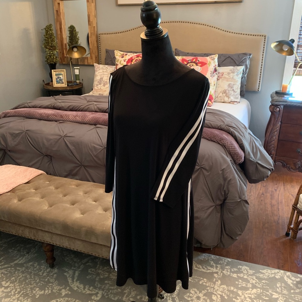 MSK Dress with 3/4 sleeves